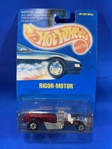 HOT WHEELS 1:64 1993 COLLECTOR CARD RIGOR MOTOR #247 BLUE CARD - $3.99