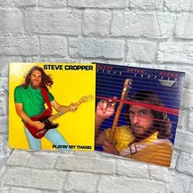 Lote De 2 Steve Cropper Promo LP Night After Night Playin &#39;My Thang MCA Records - $20.77