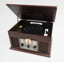 Victrola VTA-200B-ESP 6-in-1 Bluetooth Turntable - Espresso image 3