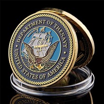 Challenge Coin,Department of The Navy Medal,Souvenirs,Gift Mementos Memo... - $9.90