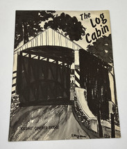 The Log Cabin Lancaster PA Restaurant Menu Vintage - $16.99