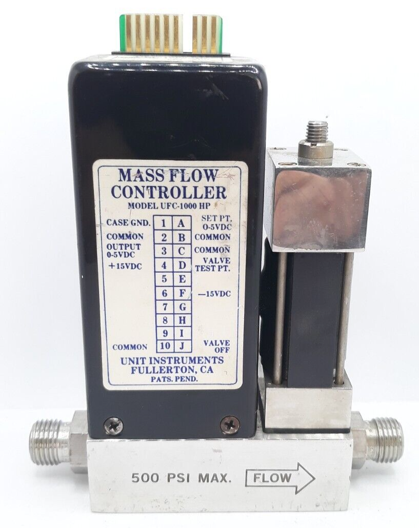 UNIT UFC-1000HP MASS FLOW CONTROLLER RANGE 3 SLM GAS N2 - $39.99