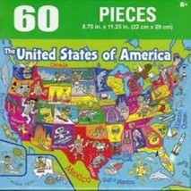 The United States of America Jigsaw Puzzle--60 Pieces - $4.99