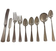 Etruscan by Gorham Sterling Silver Flatware Set For 8 Service 81 Pieces - £3,116.66 GBP