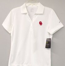 Nike Golf Dri-Fit Oklahoma Sooners OU NCAA Ladies Embroidered Polo S-2XL New - £33.62 GBP+