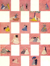 Little Women Applique quilt pattern -LHJ 1950 - $12.99