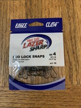 Eagle Claw Duo Lock Snaps 50 Lb Size 4 - $227.41 MXN