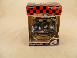 VIAGRA Mark Martin #6 CHRISTMAS ORNAMENT Checkered Flag NASCAR 2002 Trevco - $3.99