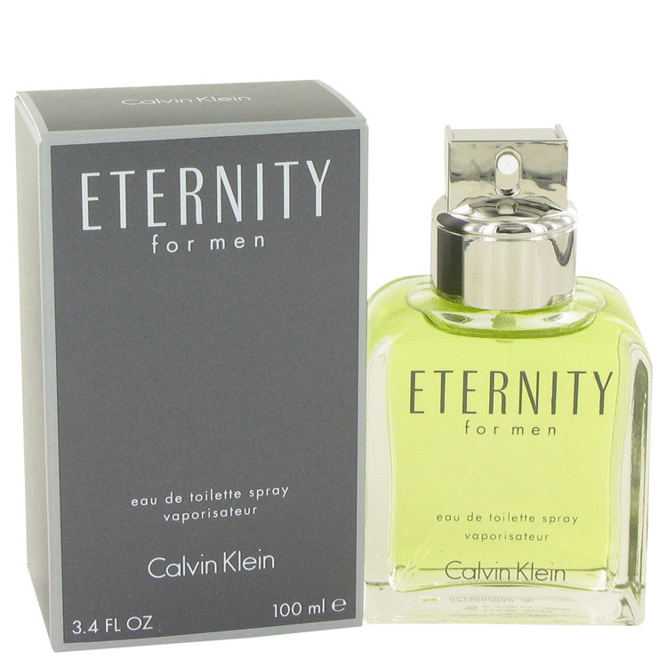 ETERNITY by Calvin Klein Eau De Toilette Spray 3.4 oz - £36.14 GBP