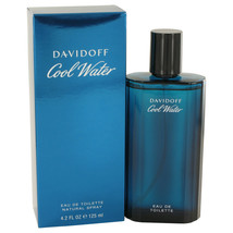 COOL WATER by Davidoff Eau De Toilette Spray 4.2 oz - $41.95