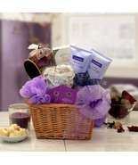 Lavender Relaxation Spa Gift Basket - $81.80 CAD