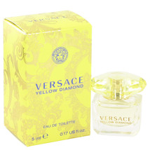 Versace Yellow Diamond by Versace Mini EDT .17 oz - £16.47 GBP