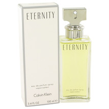 ETERNITY by Calvin Klein Eau De Parfum Spray 3.4 oz - £40.25 GBP