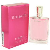 MIRACLE by Lancome Eau De Parfum Spray 3.4 oz - £67.70 GBP