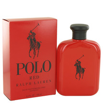 Polo Red by Ralph Lauren Eau De Toilette Spray 4.2 oz - £40.37 GBP