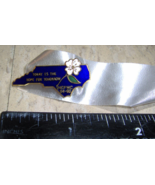Blue Lapel Pin NCFWC 94-96 Nashville Wellness TODAY IS THE HOPE FOR TOMO... - $58.52 CAD