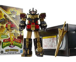 Mighty Morphin Power Rangers Dino Megazord Black &amp; Gold 7&quot; Figure NIB - £15.56 GBP