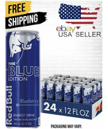 Red Bull Energy Drink. Blue Edition, Blueberry, 12 Fl OZ. Each. 24 PACK - £54.05 GBP