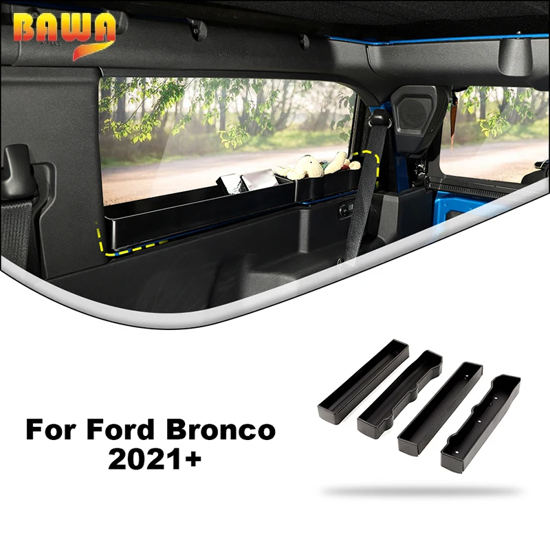 BAWA ABS Trunk Storage Box For Ford Bronco 2/4-door 2021 2022 2023 Stowing - $146.23+