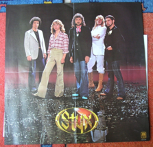 STYX POSTER Early Vintage A&amp;M Records CANADA TOMMY SHAW 70&#39;S VG SHAPE 60... - $40.37 CAD