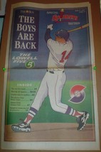 1997 Eastern League Lowell Spinners Season Preview Supplement Boston Red... - $9.95