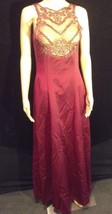 ALEX EVENINGS Formal Laced Burgundy evening/formal Dress Women&#39;s Size 8 B#9 - $80.69
