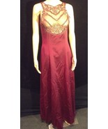 ALEX EVENINGS Formal Laced Burgundy evening/formal Dress Women&#39;s Size 8 B#9 - £64.65 GBP