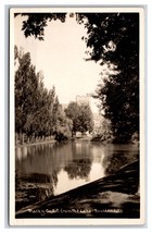 RPPC Macky Auditorium From Lake University of Colorado Boulder CO Postcard R20 - £12.54 GBP