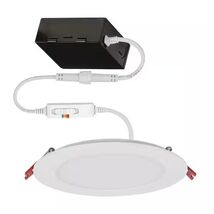 Commercial Electric 6 in. Ultra Slim LED Canless Color Changing Recessed... - €14,59 EUR