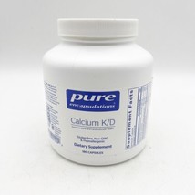 Pure Encapsulations Calcium K/D Bone Support- 180 Capsules - EXP 2/25 - £29.90 GBP