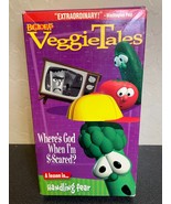 Vtg 1994 VeggieTales VHS Tape Where’s God When I&#39;m S-Scared Big Ideas Fa... - $19.79