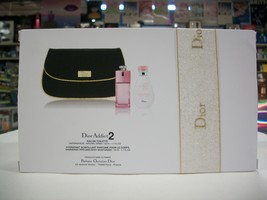 Dior Addict 2 3pcs Women Set, 1.7 oz + Body Moist. + Purse, Hard to Find - £135.40 GBP