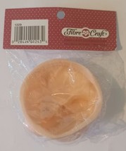 Fibre Craft Rubber Santa Face 3 1/2 , No. 1229 New Sealed Package  - £7.79 GBP
