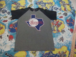 MLB vintage style TEXAS RANGERS BASEBALL throwback Cooperstown T Shirt M - £14.99 GBP