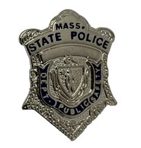 Massachusetts State Police Department Law Enforcement Enamel Lapel Hat Pin - £11.77 GBP