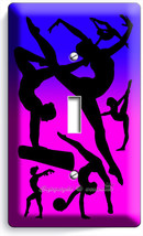 Little Gymnasts Outlet Wall Plate Girls Pink Bedroom Gym Dance Studio Room Decor - $8.99