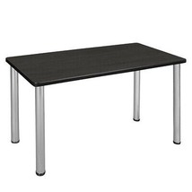 Regency MT4224AGBPCM 42 x 24 in. Kee Training Table - Ash Grey &amp; Chrome - $203.78