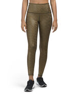 Pheel Beyond Leggings Holographic Gold Star Metallic Foil NWT Carbon38 B... - €29,27 EUR