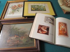 Compatible With Antique Chromolithographs Louis Prang 1880s And Book Chromolith - £369.14 GBP
