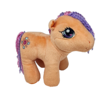 My Little Pony Sew And So 2004 Orange Stuffed Animal Plush Toy Pink Hasbro - £18.22 GBP