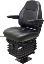 Backhoe Seat Black Vinyl Fits John Deere 310G 310J 310SG 315SG 315SJ 325J 410J - $1,069.99