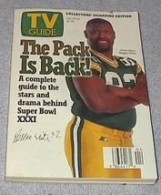 TV Guide Magazine January 1997 Green Bay Packers Reggie White Football - £7.77 GBP