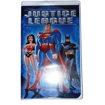 Justice League VHS Movie Animation Cartoon NR Superman Batman Wonder Woman 2002 - £7.90 GBP