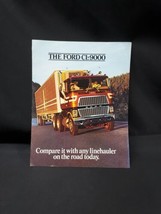 1978 Ford CL-9000 Linehauler Cab-Over Semi Truck Dealer Sales Trucking B... - $13.09