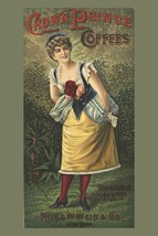 9653.Decoration Poster.Room Wall art.Home decor.Victorian flower girl.Coffee ad - £13.52 GBP+