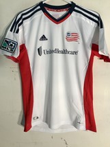 Adidas Youth MLS Jersey New England Revolution White sz S - £6.72 GBP