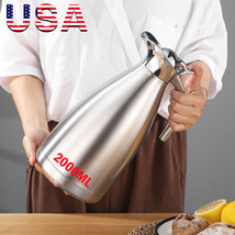 2L Stainless Steel Vacuum Carafe Coffee Pot Water Pitcher 24-48 Hour The... - $57.99