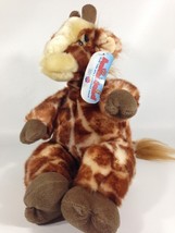 Animaland GIGI II Giraffe Plush Stuffed Safari Zoo Animal Nanco Toy 15&quot; ... - £19.97 GBP