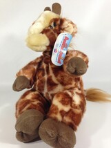 Animaland GIGI II Giraffe Plush Stuffed Safari Zoo Animal Nanco Toy 15&quot; ... - £20.02 GBP