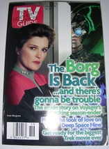 TV Guide Star Trek Borg is Back Issue from May 10- 16 1997 Voyager Janew... - $6.99